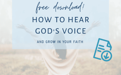 4 Ways to Hear Gods Voice